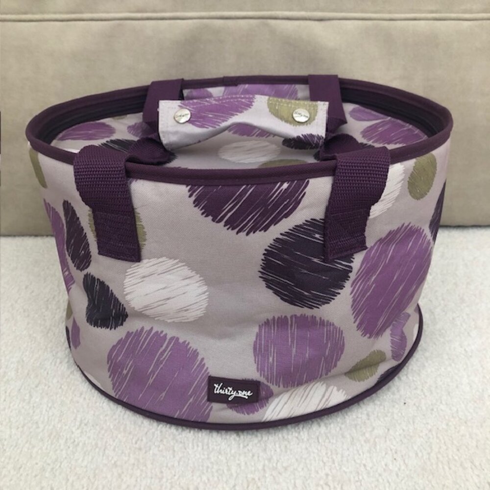 SALE 2 for $26 / 3 for $33: Thirty-One 13" Around We Go Cooler Bag, Sketchy Dot